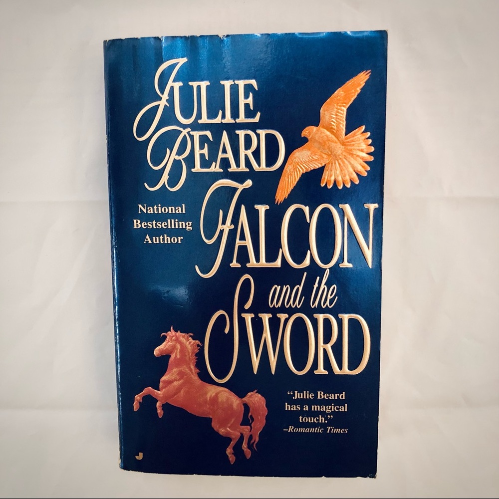 💝 Falcon and the Sword by Julie Beard Romance Historical Fiction Paperback Book